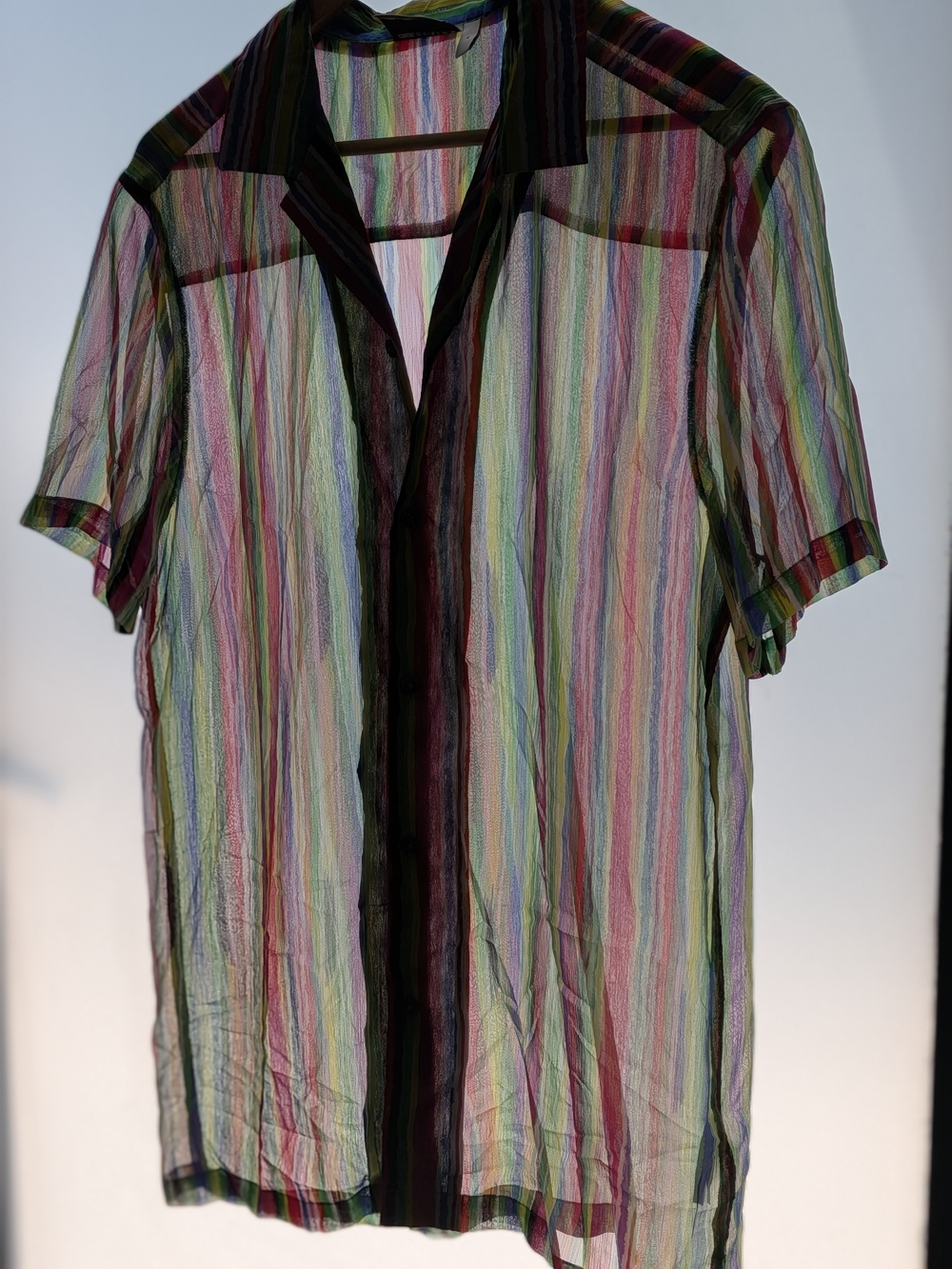 Four ASOS Brand Sheer Button Up Shirt Bundle - Picture 4 of 13